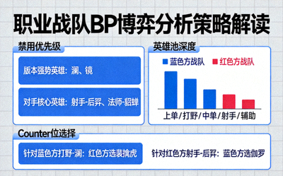 职业战队BP博弈分析策略解读